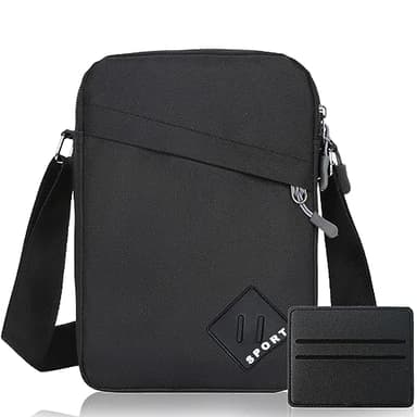 Sacoche Bandouliere Homme Femme Petite Sac Bandoulière Hommes Pochette Homme Bandoulière Avec 4 Pockets Cadeau