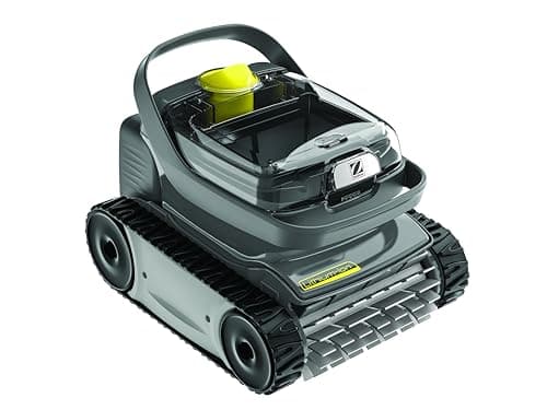Zodiac Pixel OP 32 Robot Piscine sans Fil, nettoie Fond et parois des piscines jusqu'à 8x4m. Batterie Lithium, Cycle 2h, Filtration Fine, brossage, et Capot Transparent