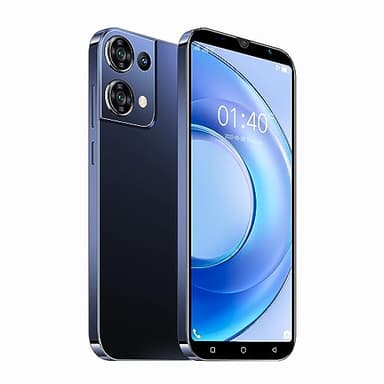 QrZrQ Smartphone Pas Cher, 5.0 Pouces Téléphone Double SIM, Quad Core 1GB + 16GB, Android 9.0, Double Caméra 5MP + 5MP, GPS/WiFi/Bluetooth 3G Téléphone Portable (R9-Black)
