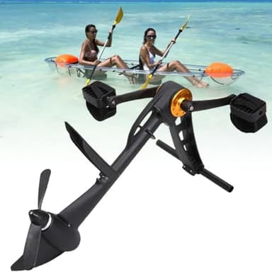 Système d'entraînement à pédale de kayak, pédales de kayak en aluminium, pêche, système de pédale de kayak à hélice, bateau de pêche, moteur d'entraînement à pédale, installation rapide, for bateaux