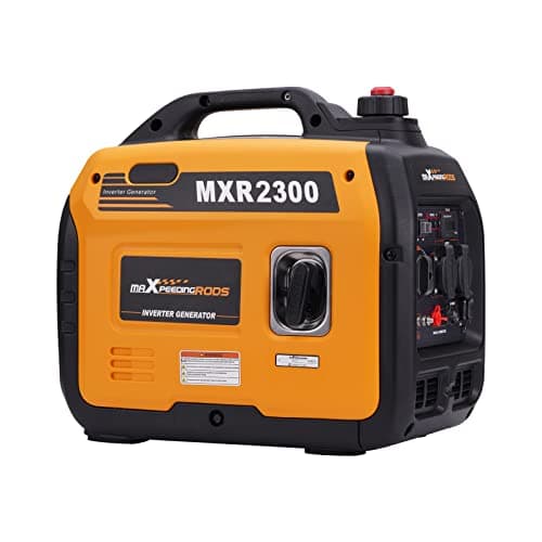 maXpeedingrods 2300W Generateur Electrique Groupe Electrogene Inverter Silencieux Essence 4 Temps avec Prises USB et 230 V Generator Léger Secours pour les Camping VR