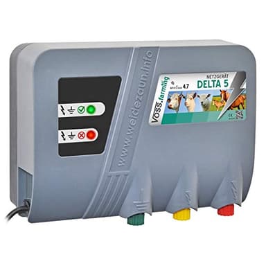VOSS.farming Électrificateur 230V Delta 5" - Protection Parfaite pour Les Pâturages - Clôture électrique