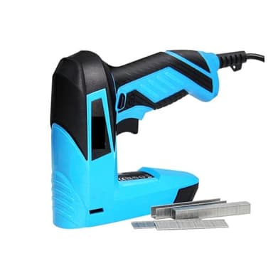 Pistolet Cloueur, 2 In 1 Electric Staple Gun Construction Stapler Nail Staple Gun For Diyer Homeowners Upholstery Renovation Electrical Tools
