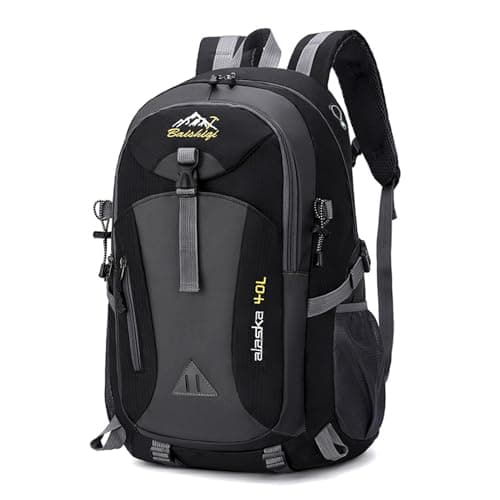 Sac a Dos Randonnee Homme Femme, 40L Sac à Dos de Voyage Grand Capacité Sac à Dos Etanche Multifonctionnel pour Trekking Camping Sport Alpinisme Activités de Plein Air
