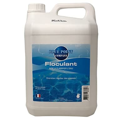 BLUE POINT COMPANY Floculant Liquide Piscine – Clarifiant pour Piscine/Lutter Contre Les eaux Troubles – Bidon 5L