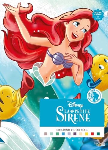 Coloriages mystères Disney - Spécial film : La Petite Sirène