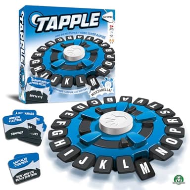 TAPPLE, Jeu de Mots électronique, Rapidité et réflexion, 2 à 8 Joueurs, pour Les Enfants dès 8 Ans, TAP01