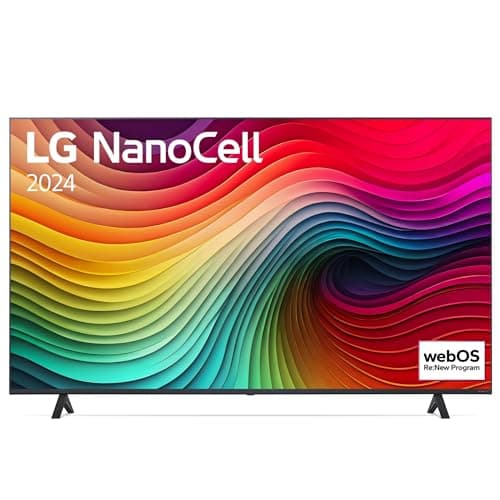 LG Nanocell TV 2024 | 75NANO81 | 75 Pouces | UHD | Processeur α5 Gen7 AI 4K, Bleu foncé
