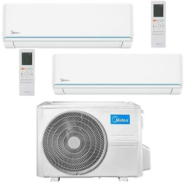 Climatisation Midea Dual Split Inverter série EVOLUTION 9+9 M2OG-14HFN8-Q R-32 Wi-Fi READY A++A+