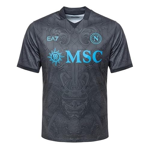 SSC Napoli Maglia Replica Third Ea7 T-Shirt, Large Homme