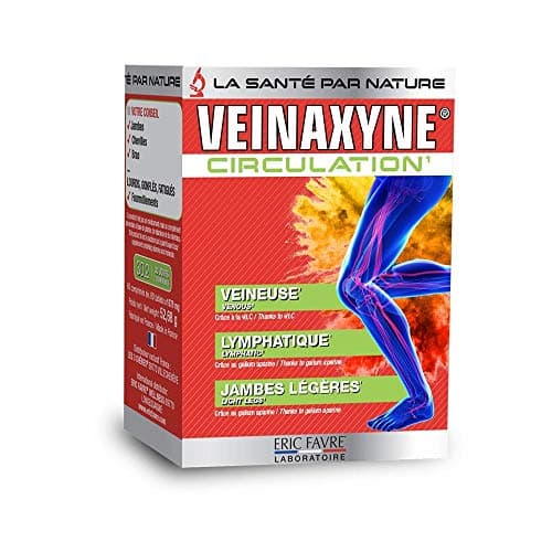 Eric Favre Circulation Sanguine Jambes Veinaxyne pour Action drainante Jambes Lourdes et Chevilles Gonflées