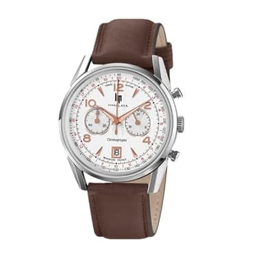 Lip Montre Himalaya 40 mm - Chronographe - Cadran Blanc