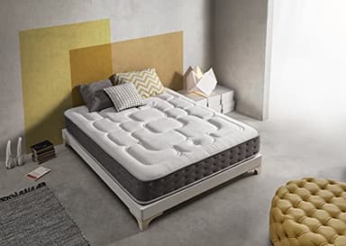 SIMPUR Relax | Matelas Epaisseur 30 cm Royal Top Visco-Graphene | 180x200 cm | Haut Niveau de conductivite Thermique | Reducteur electricite Statique | Perfect Soutien Haute Resilience