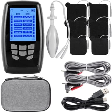 Stimulateur Musculaire électrique, Electrostimulateur Musculaire à Unité Tens Et Appareil D'exercice Du Plancher Pelvien Ems Livré Avec Une Sonde Kegel Et Des électrodes De Différentes Tailles