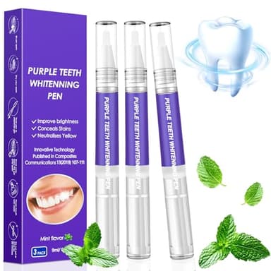 3 Pièce Stylo Blanchiment Dents - Teeth Whitening, Blanchiment Dentaire Gel Essence des Dents pour Soins des Dents Blanches