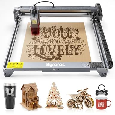Graveur Laser 10 W (10 000 MW), découpeuse Laser pour Cadeaux, Classe 4, Puissance de Sortie 60 W, précision 0,01 mm, Vitesse de 400 mm/s, Gravure Laser DIY