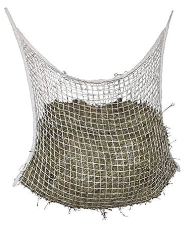 Kerbl Filet à foin à mailles serrées 3x3 cm (Taille 120x90 cm, pour alimentation de 12 heures, Capacité d'environ 8,5 kg de foin, Matériau robuste, Filet à foin) 321998