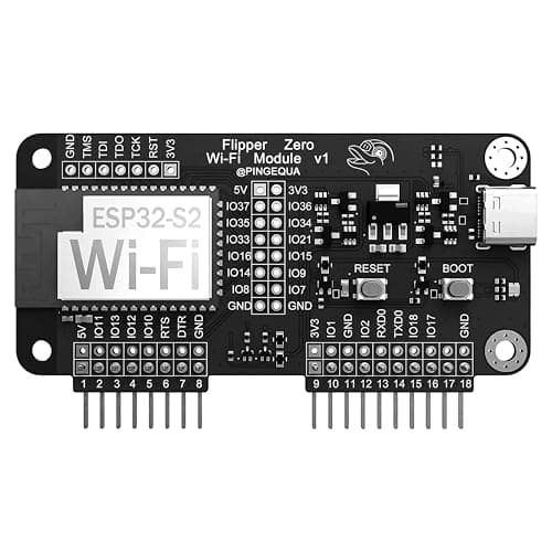 Flipper Zero Carte Devboard Wi-Fi avec micrologiciel Marauder préinstallé, puce ESP32-S2 pour test de pénétration sans fil, attaques de déminéralisation, usurpation SSID, contrôle des appareils IoT