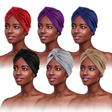 PHOGARY 6 Pisces Turban pour Femme, Bonnet Chimio,Foulard,Bonnet de Nuit,Bandeaux,Bandana Chapeau Perte Cheveux