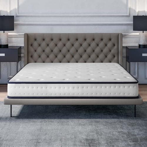 COSMOS - Matelas Upsilon 140x190 - Accueil Mousse à mémoire de Forme + Blue Latex - Confort Équilibré - 7 Zones - Réversible - Hypoallergénique - Durable - Sommeil Isolé - Fabriqué en Europe