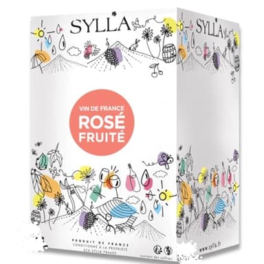 Cubi Rosé fruité 10L - IGP Med - Sylla