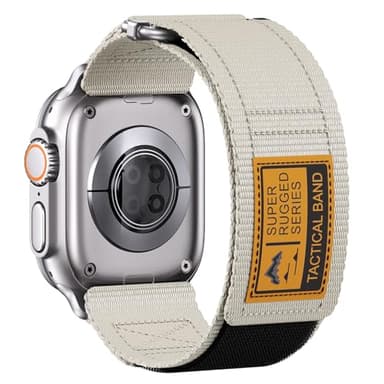 Compatible avec Apple Watch Ultra 2/Ultra Bracelet 49mm 45mm 44mm 42mm, Nylon Bracelet Sport en Remplacement pour Apple Watch Series 9/8/7/6/5/4/3/2/1/SE