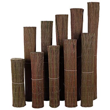 Brise-vue en osier de 5 m - Hauteur : 60 cm - Protection contre le vent - Clôture en osier - 60 x 5 m
