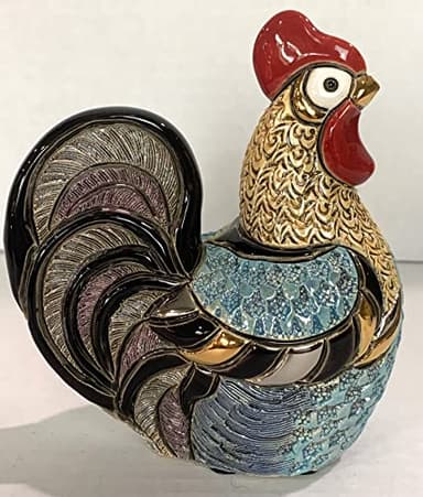 De Rosa Rinconada - Figurine Coq en céramique