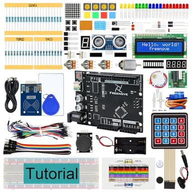 Freenove RFID Starter Kit v2.0 avec Carte V4 (Compatible avec Arduino IDE), 267 Pages de Tutoriels Détaillés, 198 Articles, 49 Articles