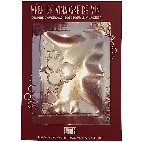 LTH - Culture Liquide de Bactéries Acétiques de Mère de Vinaigre pour Le Vin | Dose pour Un vinaigrier