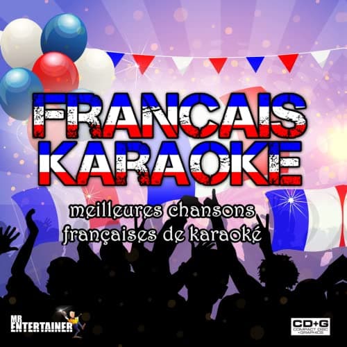 KARAOKÉ FRANÇAIS. Meilleures chansons françaises de karaoké. 2 Disques. 38 chansons. Paroles à l'écran. French Karaoke