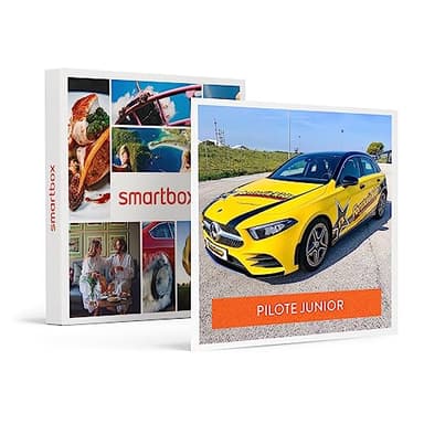 Smartbox - Coffret Cadeau - Stage de Pilotage Enfant : 10 Tours de Circuit au Volant d'une Mercedes Classe A AMG Line - 10 Tours de Circuit au Volant d'une Mercedes Classe A AMG Line pour 1 Enfant