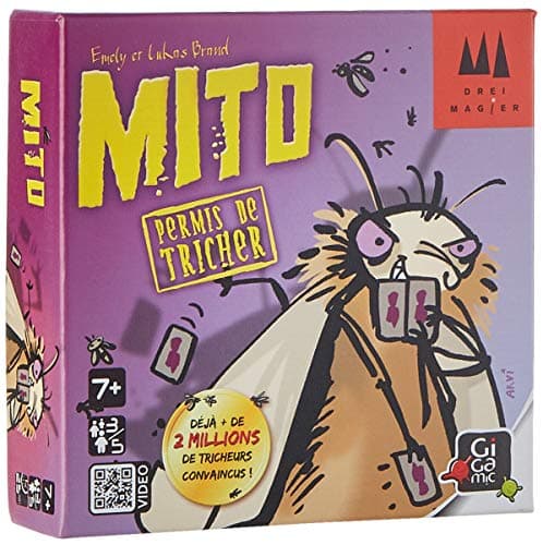 GIGAMIC - DRMIT - Jeu de Carte - 7 ans to 99 ans- Mito