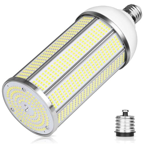 Ampoules LED E27, 200W LED Ampoule de Maïs E27/E40 800W Équivalent Ampoules à Incandescence, 20000Lumen ultra-lumineux, 6000K Blanc Froid, pour Entrepôt Atelier Garage (Blanc Froid-6000K, 200W)
