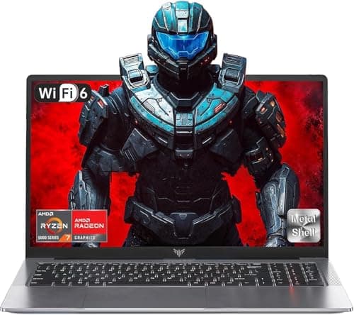 ACEMAGIC Ordinateur Portable 16,1 Pouces AMD Ryzen 7 5700U(8C/16T,4,3 GHz) Boîtier métallique 16 Go RAM DDR4*2 NVME 512Go SSD Extension 2TB,Radeon RX Vega 8 Graphics,WiFi 6,Type C,Laptop