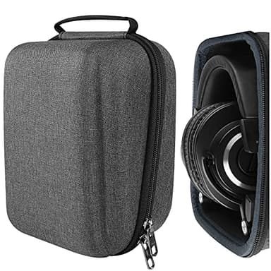 Geekria éétui Rigide pour Casque Audio-Technica ATH-M50X, ATH-M50xBT, ATH-M50, ATH-M40X, M40FS, ATH-M35, ATH-M30, ATH-M70x Pro, étui Housse de Transport