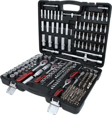 KS Tools 917.0255 Coffret de douilles Evolution Series 1/4" + 3/8" + 1/2" + 5/16" 255 pièces