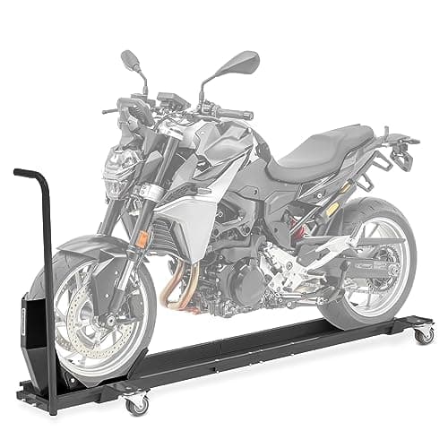Range Moto avec Bloque Roue Indian Scout ConStands Smart Mover, Max. 450 kg, Gris
