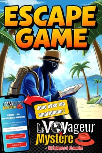 Le Voyageur Mystère: Escape Manga – Livre d'Énigmes Interactif : Résolvez la Quête et Sauvez Barcelone dans une Aventure Immersive Unique ! Action Game