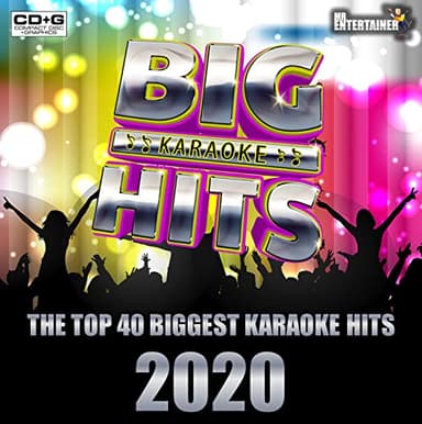 Lot de disques CDG de karaoké 2020. Les 40 meilleures chansons pop de 2020. Mr Entertainer Big Hits