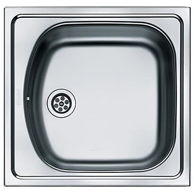FRANKE ETL 610 i Euroform Évier de Cuisine encastré en Acier Inoxydable, INOX Lin