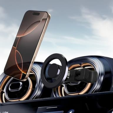 ICAILIN Support Telephone Voiture magnetique, pour Mini Cooper R56 F56 Smart 451 453, Alfa Romeo Mito, Fiat 500, Citroen berlingo, Renault Alaskan Clio, Mercedes Aimant Telephone Voiture