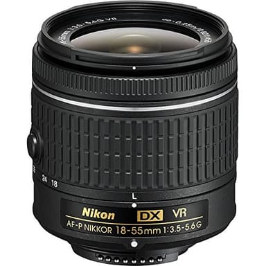 Nikon AF-P DX NIKKOR 18–55mm f/3.5–5.6 G VR - Objectif pour Appareil Photo Reflex