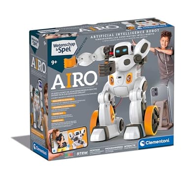 Clementoni Airo Un Robot Innovant Qui Dispose D'Intelligence Artificielle, Multicolore - 56205