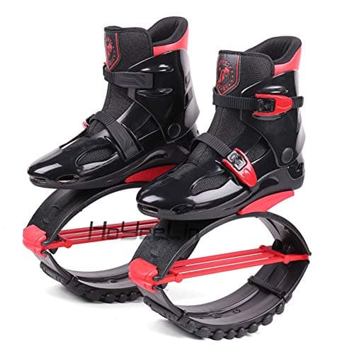 DYHQQ Ados Garçons Filles Jumps Chaussures Bounce Shoes, Bottes de Course Anti-gravité, Jumping Shoes Jumps Fitness,A,30~32