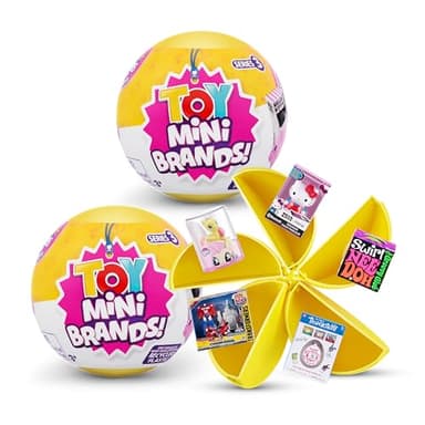 5 Surprise Toy Mini Brands Série 3 Mystery Capsule Real Miniature Brands Jouet à collectionner (lot de 2)