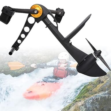 NADYE Entraînement à pédale – Convient pour Les Kayaks et Les Bateaux de pêche gonflables, Dispositif de Propulsion à pédale Robuste.