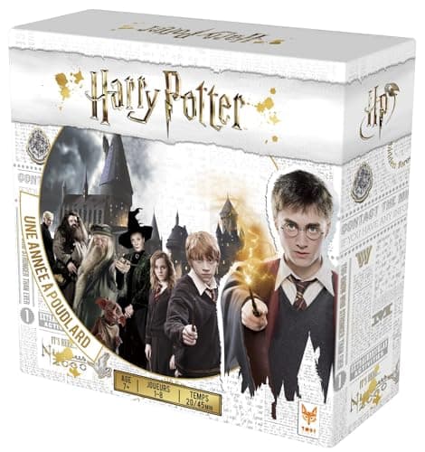 Topi Games | Jeu de Société Harry Potter Une Année à Poudlard | Jeu Stratégique pour Enfants et Familles | 1 à 8 Joueurs | 20-45 Min | Contenu Détaillés | Jeu de Plateau | Idée Cadeau Enfant 7 Ans +
