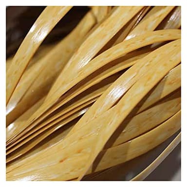 8mm*70m Osier En Rotin En Plastique Rotin Bambou MatéRiel De RéParation En Osier Rotin Tissé En Osier Naturel Pour Meubles De Bricolage,RéParation De Tricot, Table De Chaise En Rotin (Color : B-8MM)