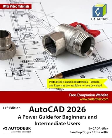 AutoCAD 2026: A Power Guide for Beginners and Intermediate Users: With Video Tutorials (English Edition)